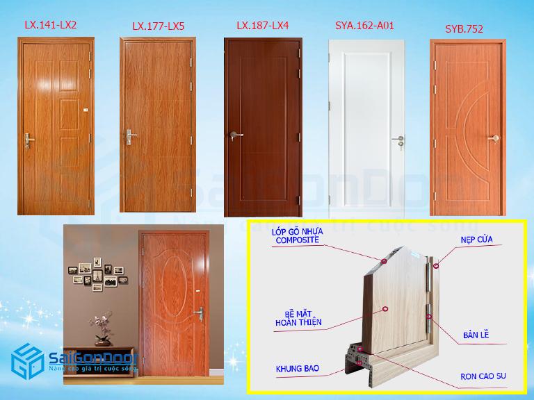 Cửa nhựa gỗ Composite cao cấp