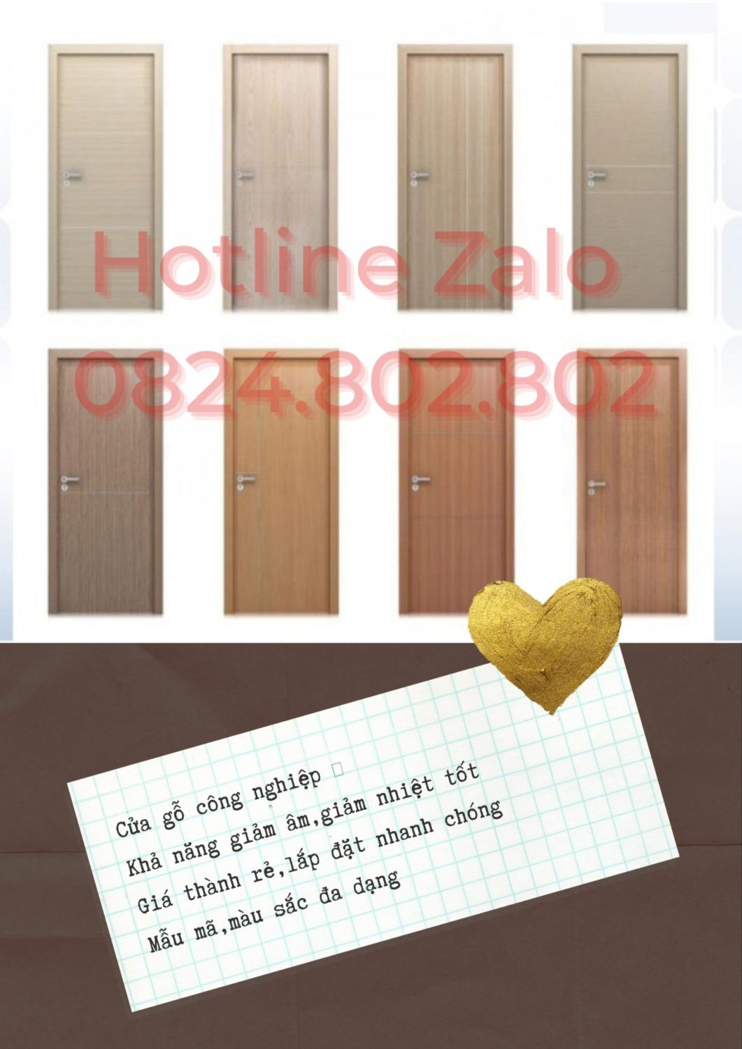 CỬA GỖ CÔNG NGHIỆP MDF