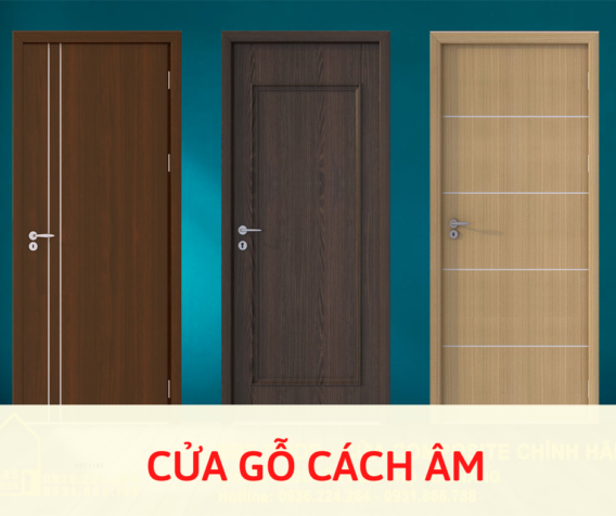Thi công cửa gỗ cách âm quận Gò Vấp chuyên nghiệp, giá rẻ