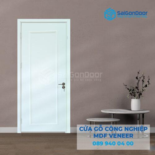 Cửa Gỗ MDF veneer 1PN-SGD