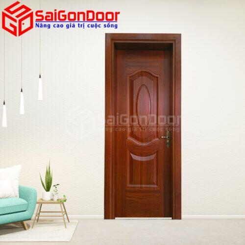 Cửa Thép Vân Gỗ SGD-KM.TVG-1C-19