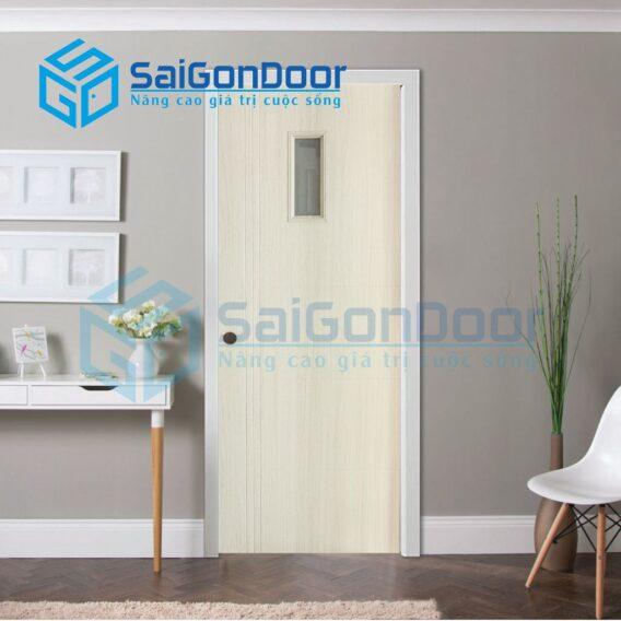 Cửa nhựa vân gỗ nhà ở SYB.3R1G-B01