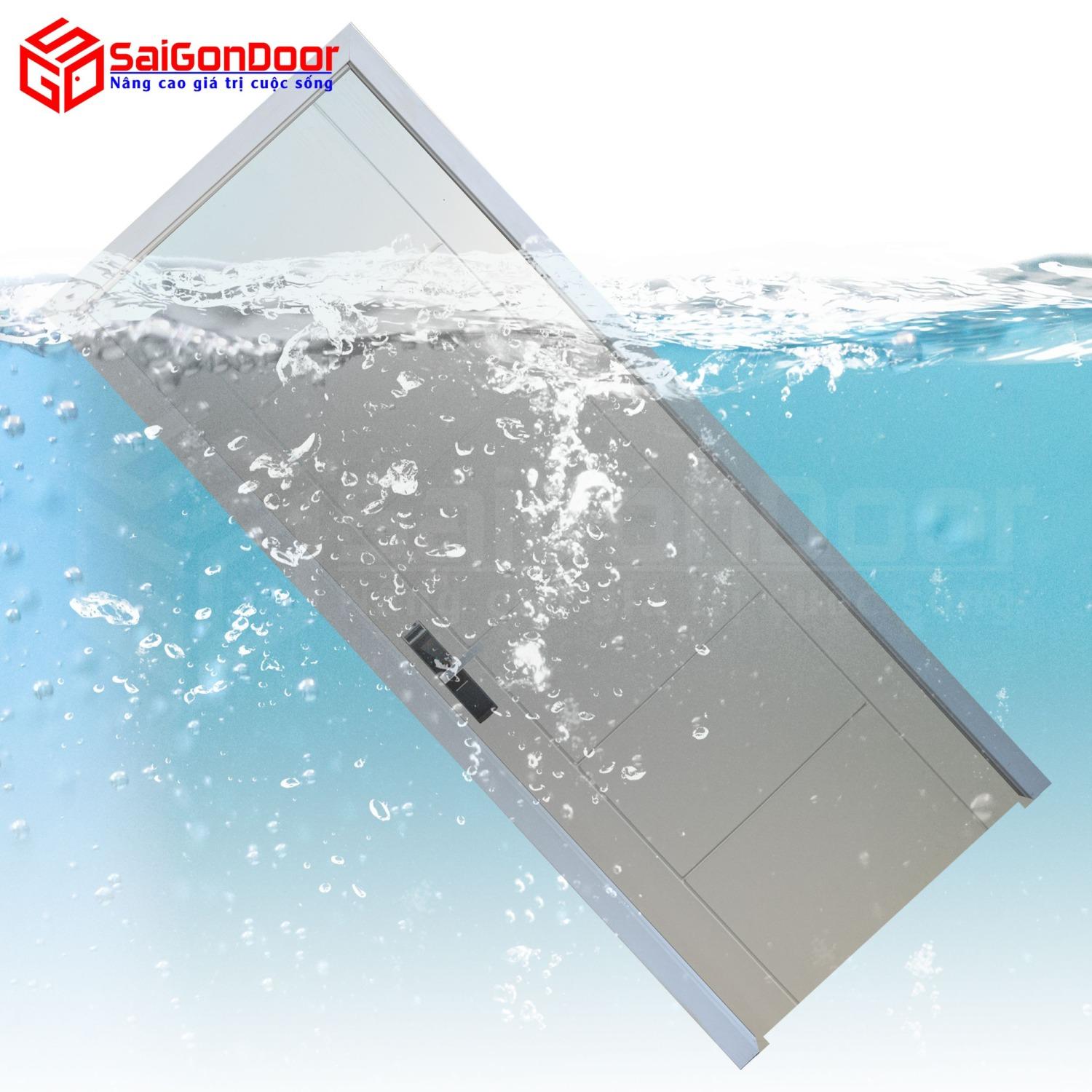Cửa nhựa ABS Hàn Quốc có cấu tạo giúp cửa cách âm, cách nhiệt và chống nước hiệu quả