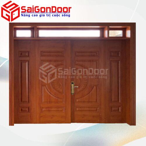 Cửa Thép Vân Gỗ SGD-KM.TVG-4C.41n.