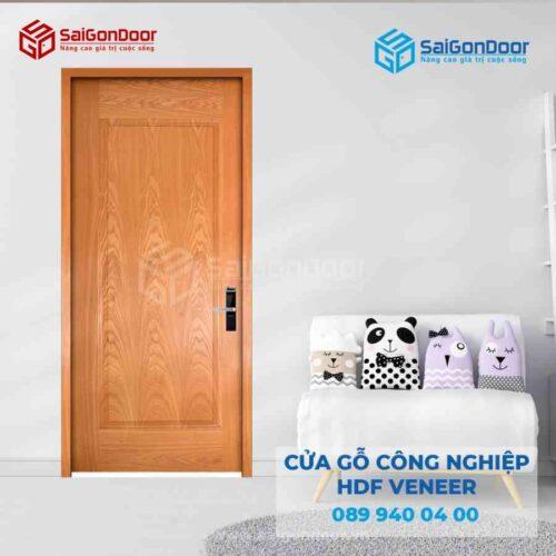 Cửa Gỗ HDF VeneerB oak Sồi
