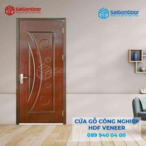 Cửa Gỗ HDF VeneerK Căm Xe