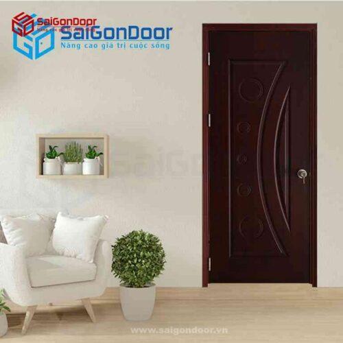 Cửa Gỗ HDF VeneerK Căm Xe
