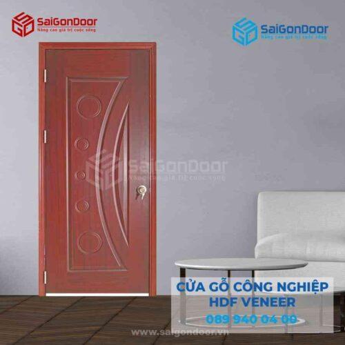 Cửa Gỗ HDF VeneerK xoan dap