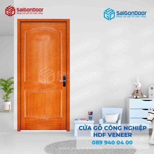 Cửa Gỗ HDF VeneerA Xoan Đào