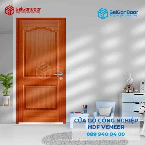 Cửa Gỗ HDF VeneerA Xoan Đào