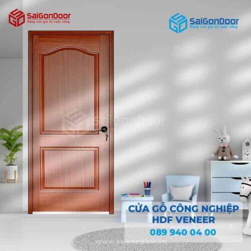 Cửa Gỗ HDF VeneerA Xoan Đào