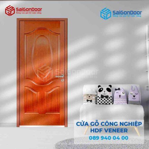 Cửa Gỗ HDF VeneerA Xoan Đào