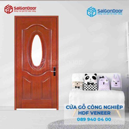 Cửa Gỗ HDF VeneerGỗ Căm Xe