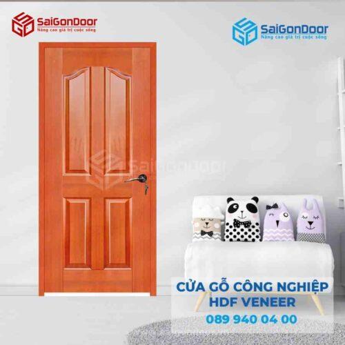 Cửa Gỗ HDF VeneerA Căm Xe