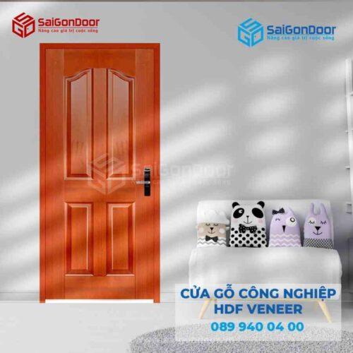 Cửa Gỗ HDF VeneerA Căm Xe