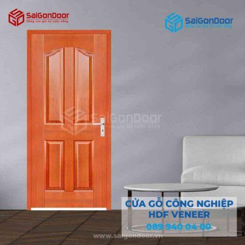 Cửa Gỗ HDF VeneerA Căm Xe