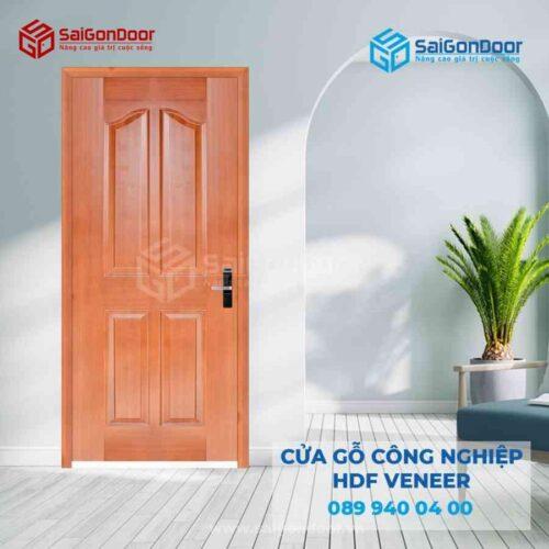 Cửa Gỗ HDF VeneerA Xoan Đào