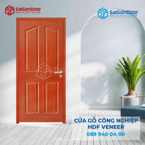Cửa Gỗ HDF VeneerA Xoan Đào