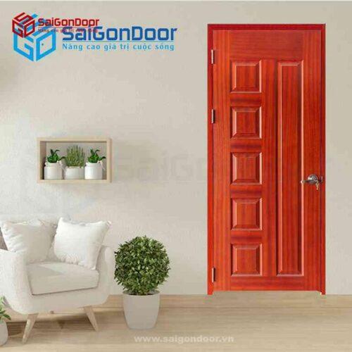 Cửa Gỗ HDF VeneerA Căm Xe