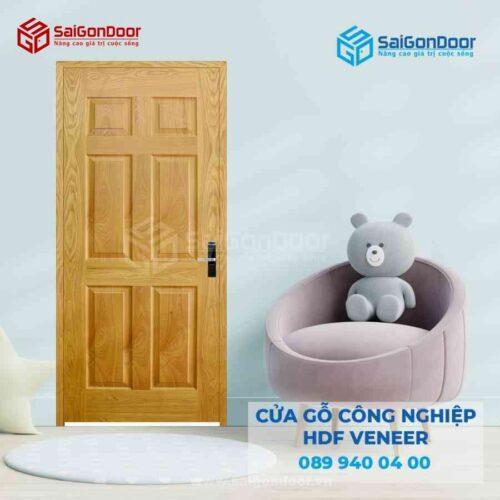 Cửa Gỗ HDF VeneerA Ash