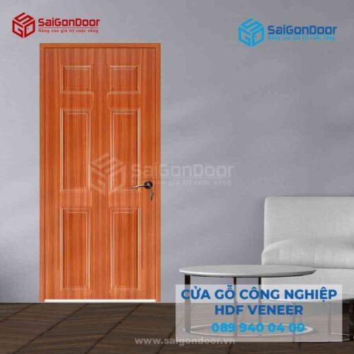Cửa Gỗ HDF VeneerA Sapele