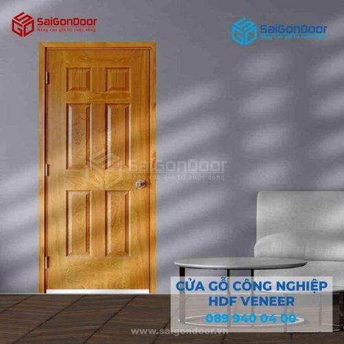 Cửa Gỗ HDF VeneerA Sồi