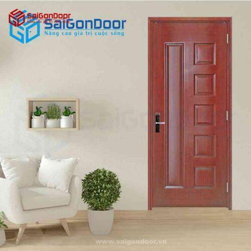 Cửa Gỗ HDF VeneerB Căm Xe