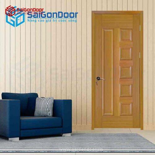 Cửa Gỗ HDF VeneerB Sapele