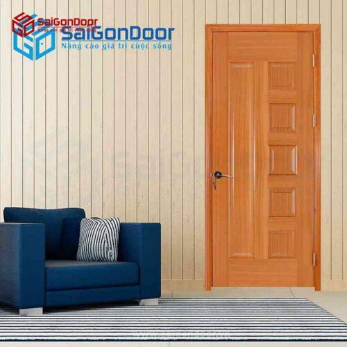 Cửa Gỗ HDF VeneerB Sapele