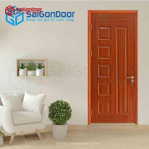 Cửa Gỗ HDF VeneerB Xoan Đào