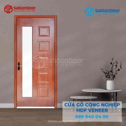 Cửa Gỗ HDF VeneerGL Căm Xe