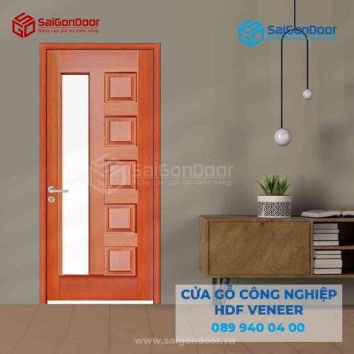 Cửa Gỗ HDF VeneerGL Căm Xe