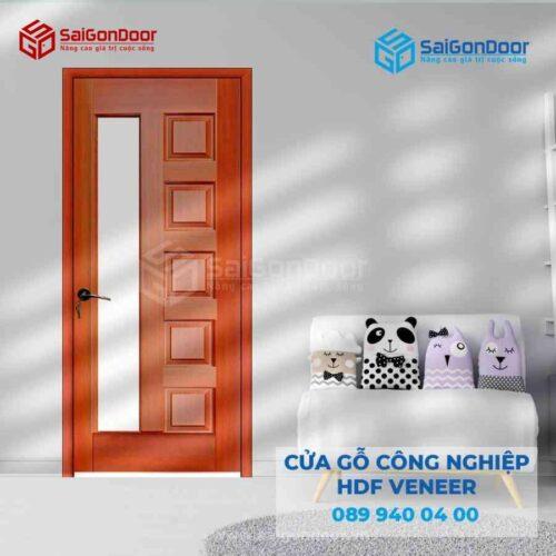 Cửa Gỗ HDF VeneerGL Căm Xe