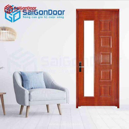 Cửa Gỗ HDF VeneerGL Căm Xe