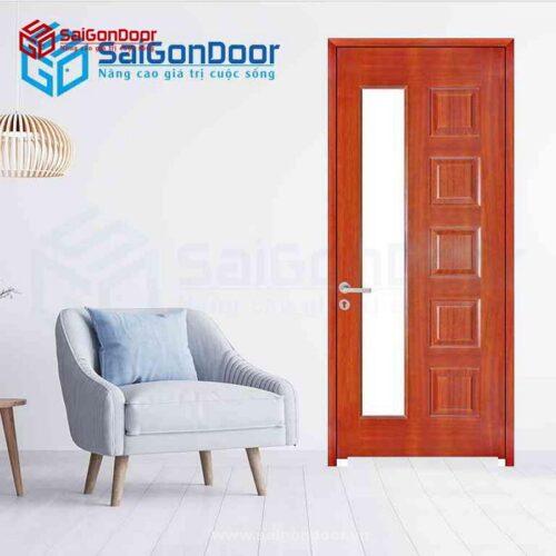 Cửa Gỗ HDF VeneerGL Căm Xe