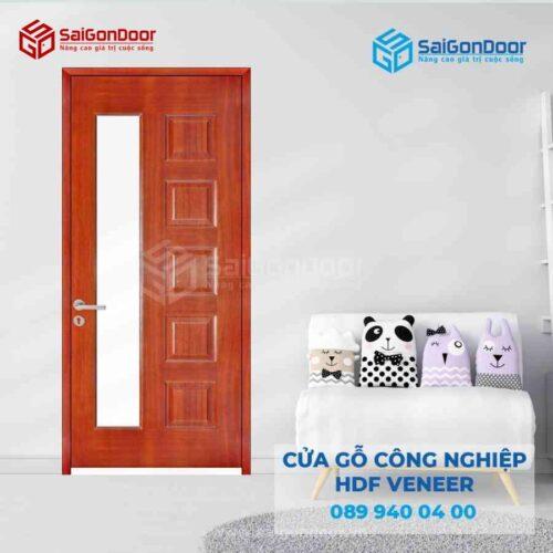 Cửa Gỗ HDF VeneerGL Căm Xe