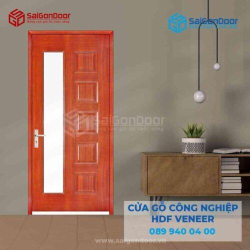 Cửa Gỗ HDF VeneerGL Căm Xe