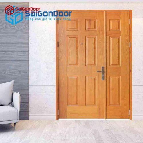 Cửa Gỗ HDF Veneer 9A Sồi