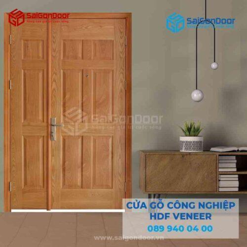 Cửa Gỗ HDF Veneer 9A Ash