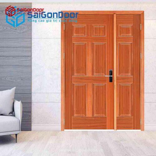 Cửa Gỗ HDF Veneer 9A Sapele