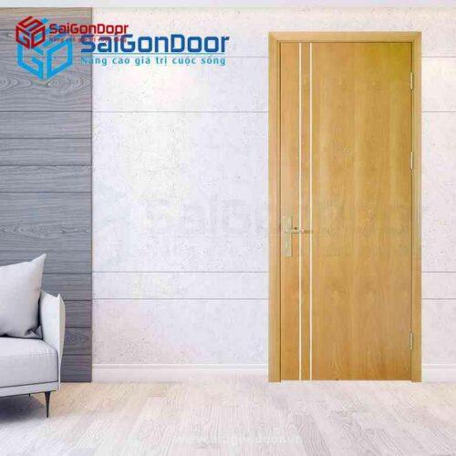 Cửa Gỗ MDF Veneer P1R2 Ash