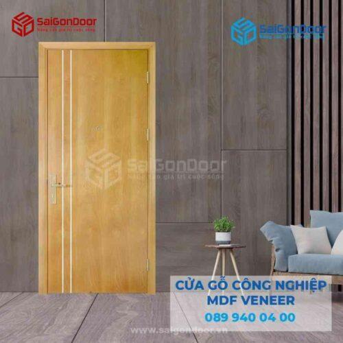 Cửa Gỗ MDF Veneer P1R2 Ash