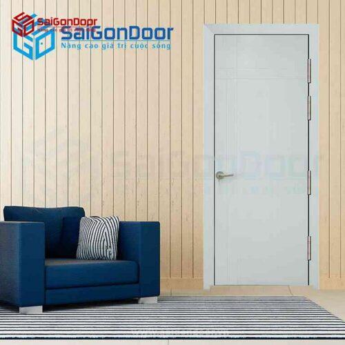 Cửa Gỗ MDF Veneer P1R4a.