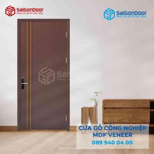 Cửa Gỗ MDF Veneer P1 C13