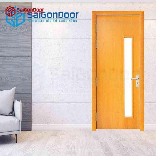 Cửa Gỗ MDF Veneer P1G1 Sồi