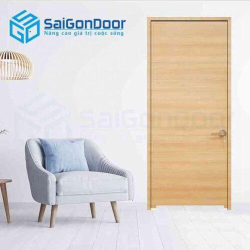 Cửa gỗ chống cháy SGD-GCC-MDF Laminate ván ngang