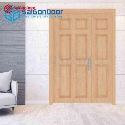 Cửa Gỗ Công Nghiệp Cánh 9A Oak