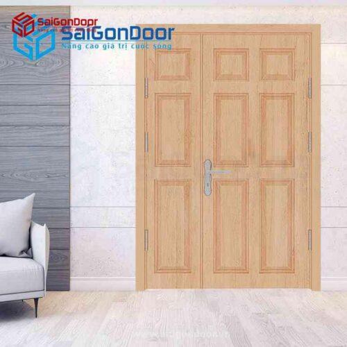 Cửa Gỗ Công Nghiệp Cánh 9A Oak