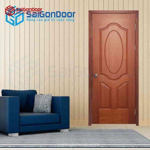 Cửa Gỗ Công Nghiệp HDF VeneerA Xoan Đào