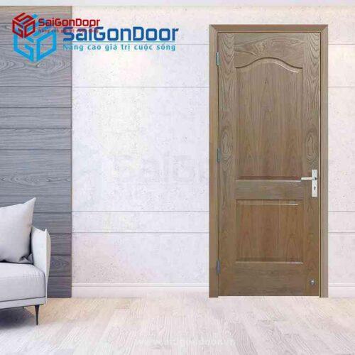 Cửa Gỗ Tự NhiênA Oak Đậm